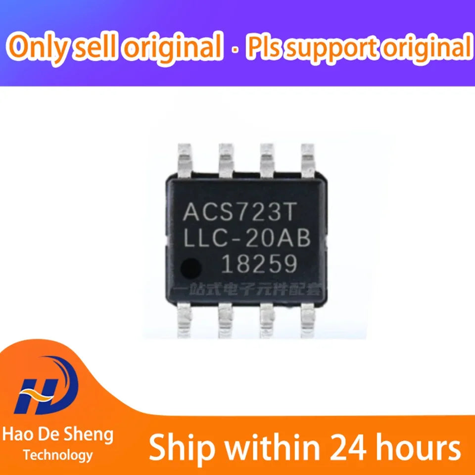 1PCS ACS723LLCTR-20AB-T SOP-8 ACS723LLC-20AB New Original In Stock