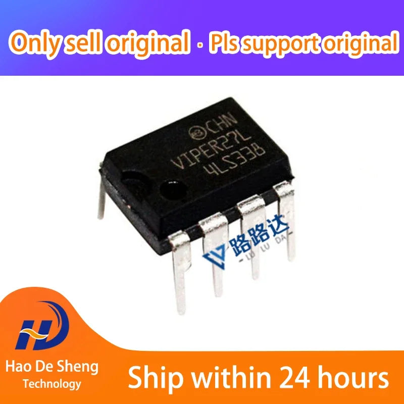 10PCS/LOT VIPER27LN DIP-7 New Original In Stock