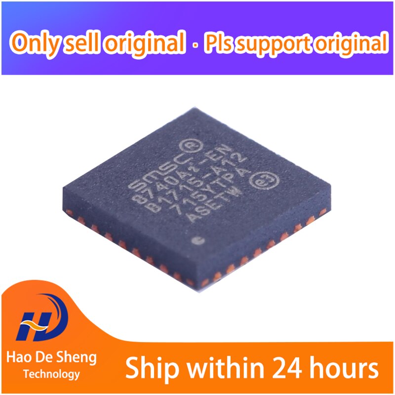 10PCS/LOT LAN8740AI-EN LAN8740AI QFN32 New Original In Stock