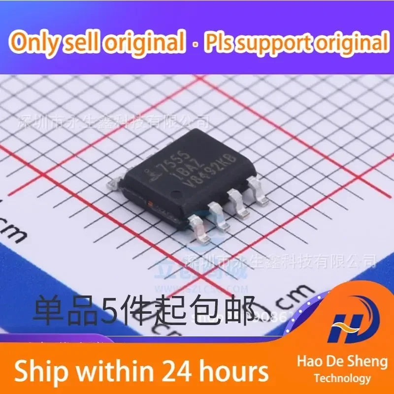 10PCS/LOT ICM7555IBA ICM7555IBAZ-T ICM7555 SOP8 New Original In Stock