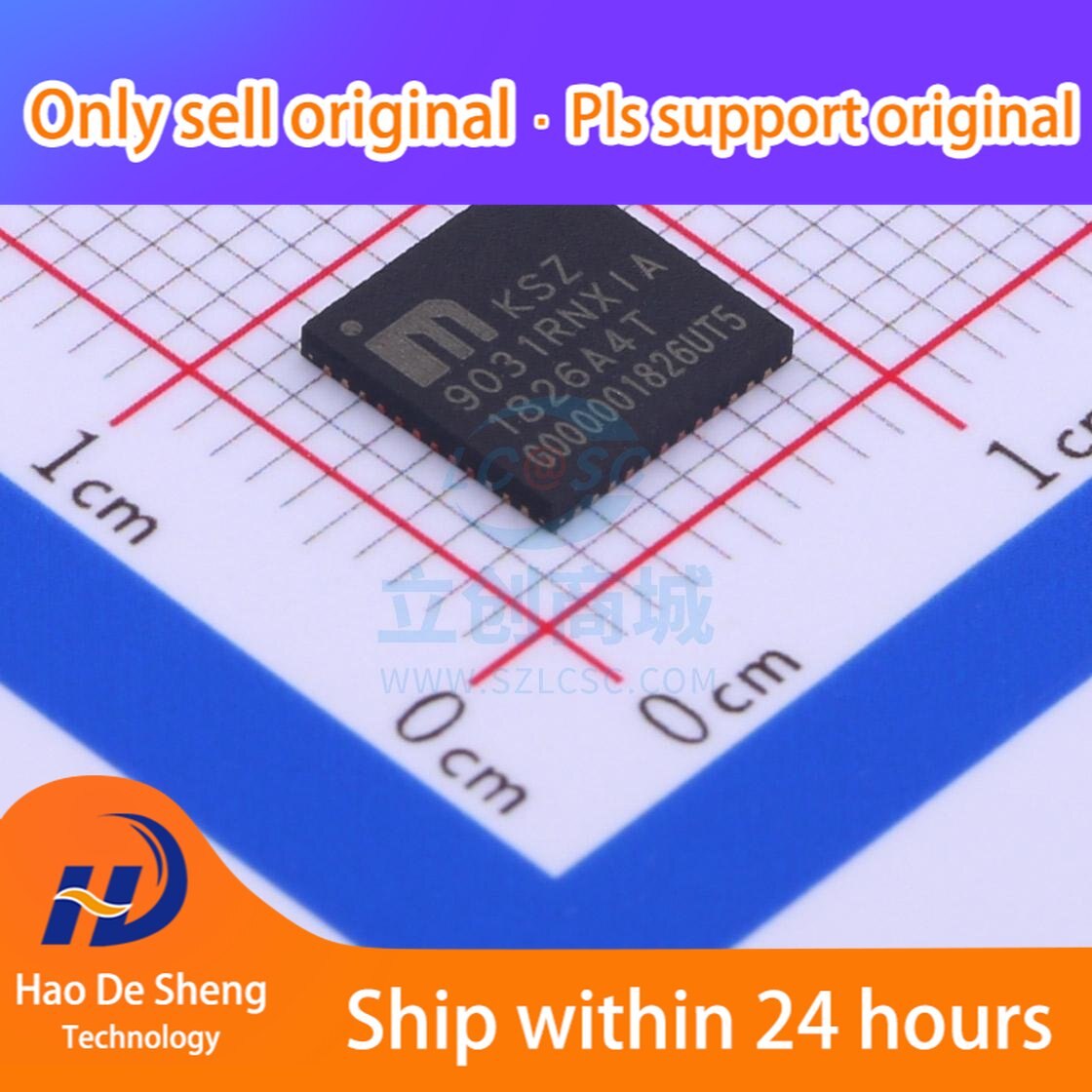 10PCS/LOT KSZ9031RNXIA-TR KSZ9031RNXIA KSZ9031 QFN-48 New Original In Stock