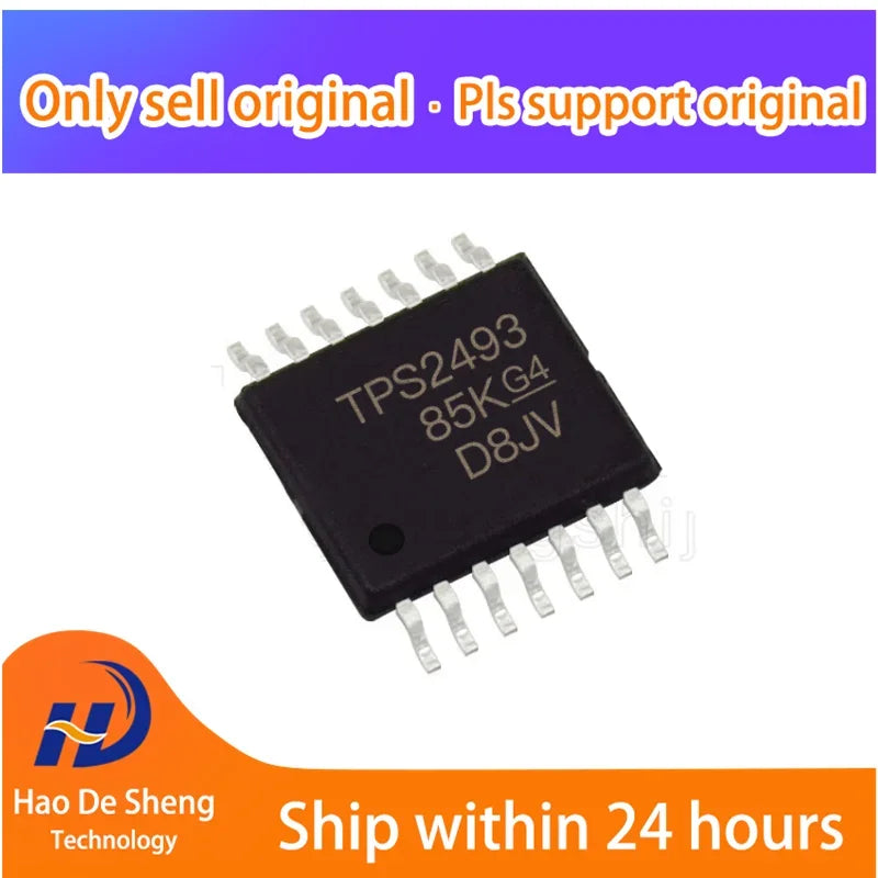 10PCS TPS2493PWR TPS2493PW LogoTPS2493 TSSOP-14 New Original In Stock