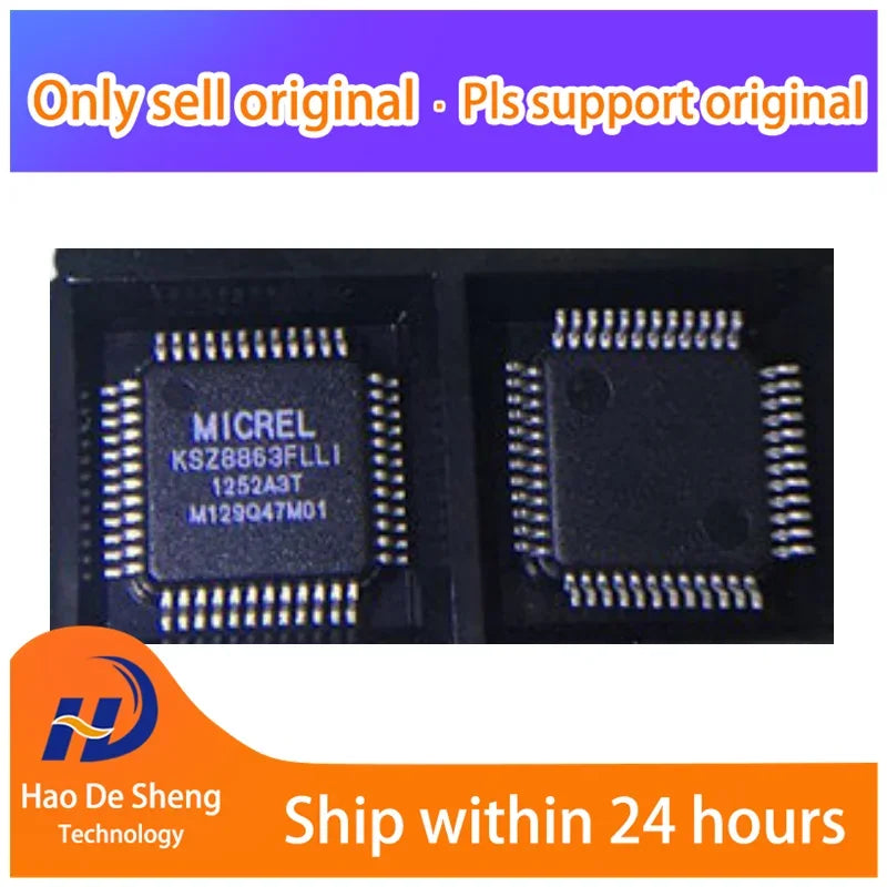 5PCS/LOT KSZ8863FLL KSZ8863FLLI KSZ8863 LQFP48 New Original In Stock