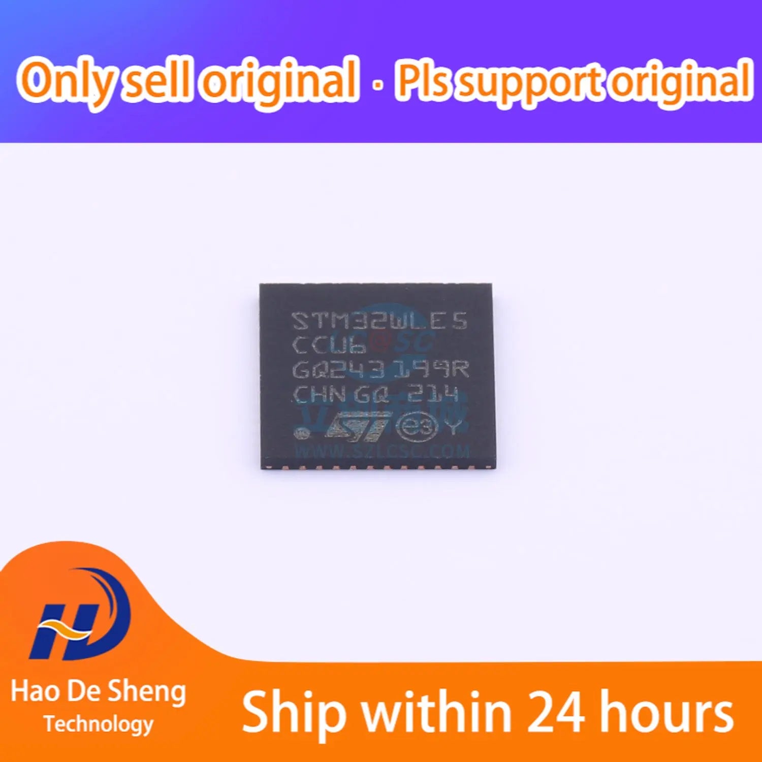 10PCS/LOT STM32WLE5CCU6 QFN48 New Original in Stock