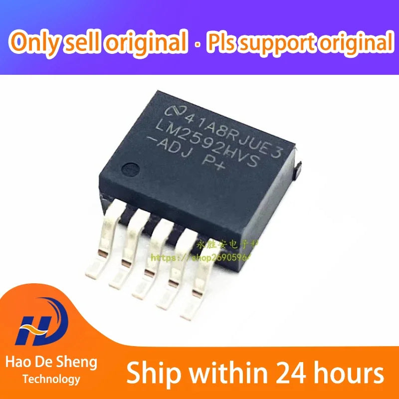 10PCS/LOT LM2592HVSX-ADJ/NOPB TO263-5 New Original In Stock