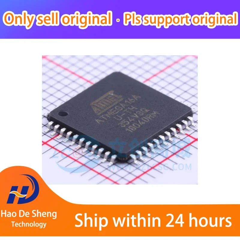 10PCS/LOT ATMEGA16A-AU ATMEGA16A TQFP44 New Original In Stock
