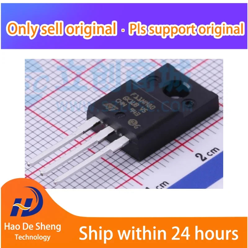 10PCS/LOT STF11NM80 F11NM80 11N80C3 TO-220F New Original In Stock