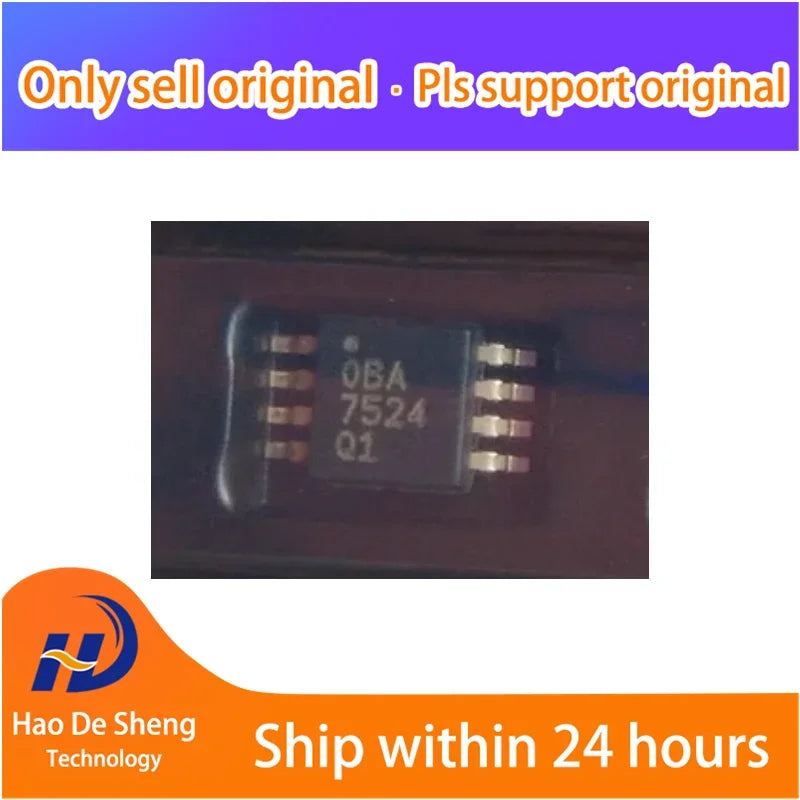 10 шт UCC27524A1QDGNRQ1 7524Q1 MSOP8 новые оригинальные в наличии