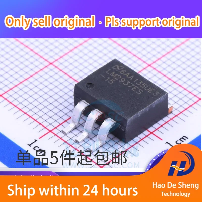 10PCS/LOT Voltage Regulator LM2937ES-15 LM2937ESX-15 TO-263 New Original In Stock