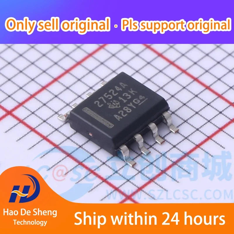 10PCS/LOT UCC27524ADR SOP-8 New Original In Stock