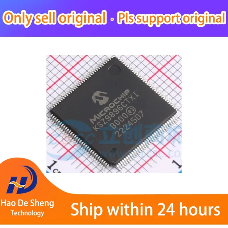 1 шт KSZ9896CTXI KSZ9896CTXI-TR TQFP128 новый оригинальный в наличии