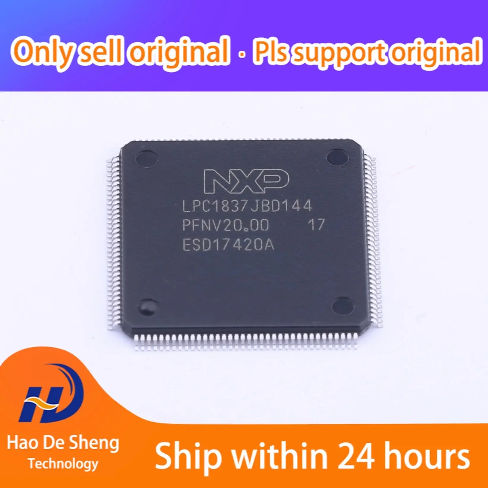 1 шт./лот LPC1837JBD144E LQFP144 новый оригинальный в наличии