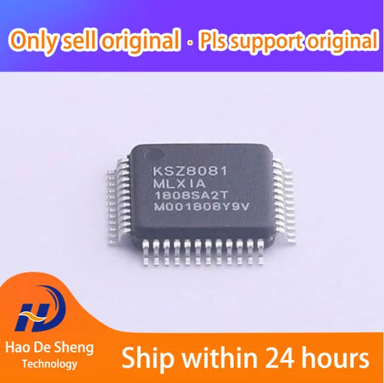 10PCS/LOT KSZ8081MLXIA-TR KSZ8081MLXIA LQFP-48 New Original In Stock