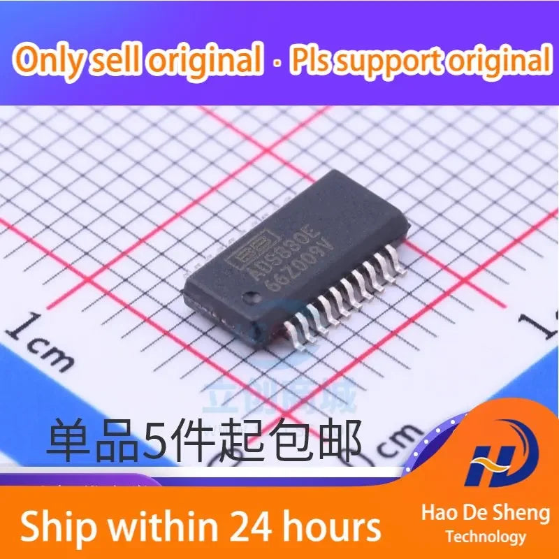 10PCS/LOT ADS830E ADS830EG4 ADS830 SSOP20 Analog-to-digital Converter IC New Original In Stock