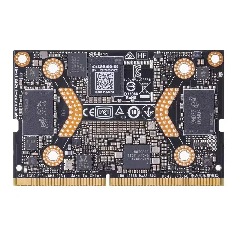 Original NVIDIA Jetson Xavier NX Module 900-83668-0000-000 TM860M-A2 8GB AI Developer Board