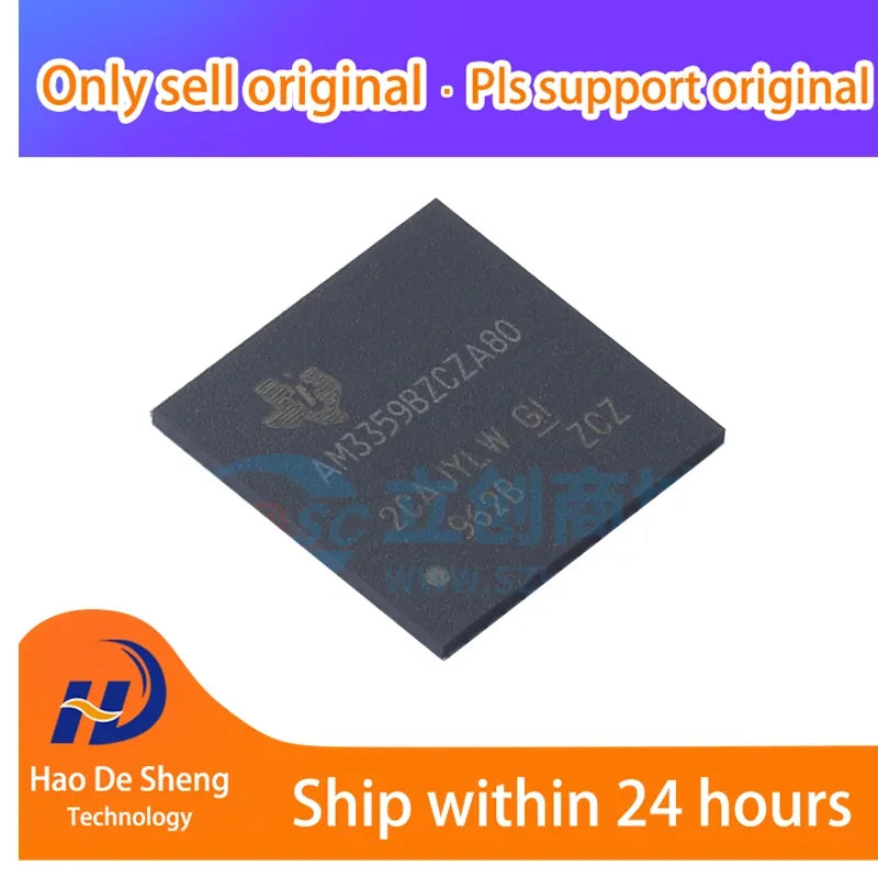 1PCS/LOT AM3359BZCZA80 logo AM3359BZCZA BGA New Original In Stock
