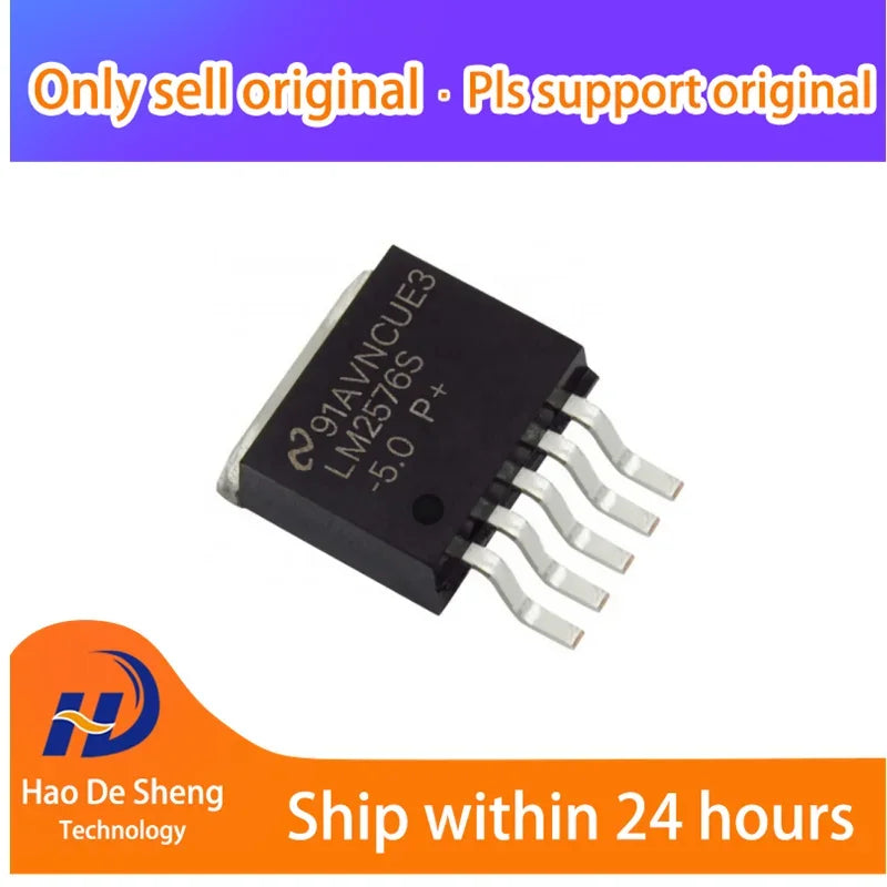 10PCS/LOT LM2576SX-5.0/NOPB LM2576S-5.0 TO-263 New Original in Stock