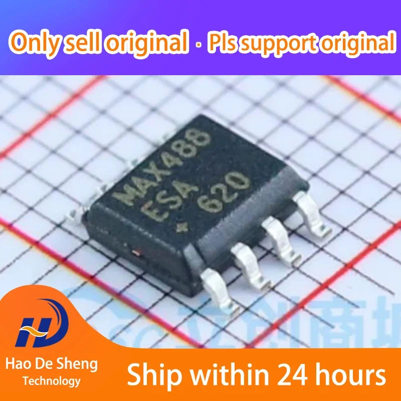 10PCS/LOT MAX488ESA+T MAX488ESA SOIC-8 New Original In Stock