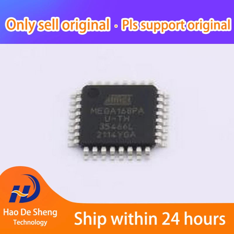 10PCS/LOT ATMEGA168PA-AUR MCU ATMEGA168PA-AU New original in stock