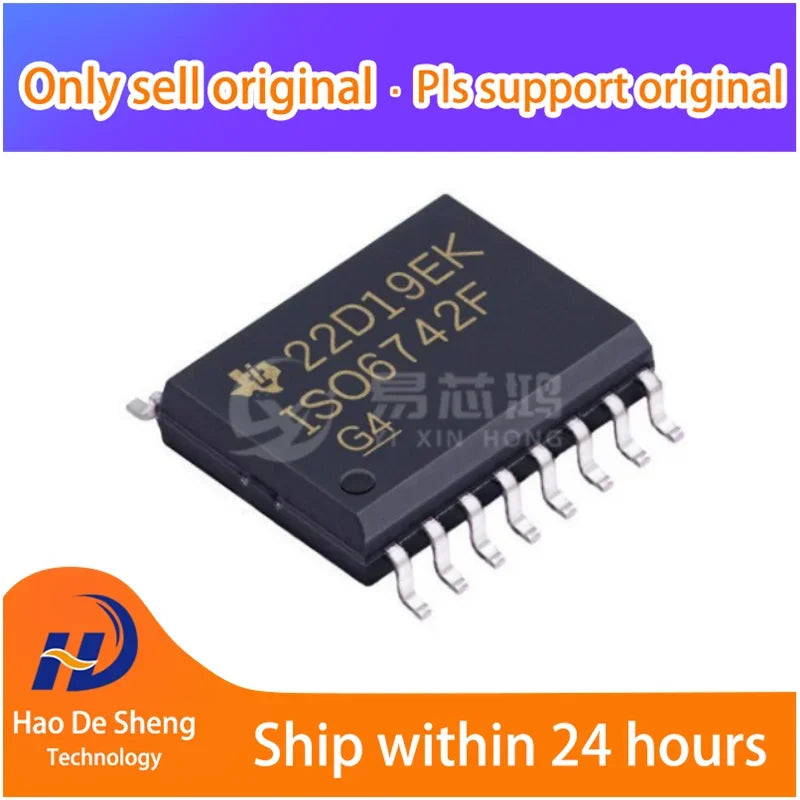 10PCS/LOT ISO6742FDWR ISO6742F SOIC-16 New Original In Stock