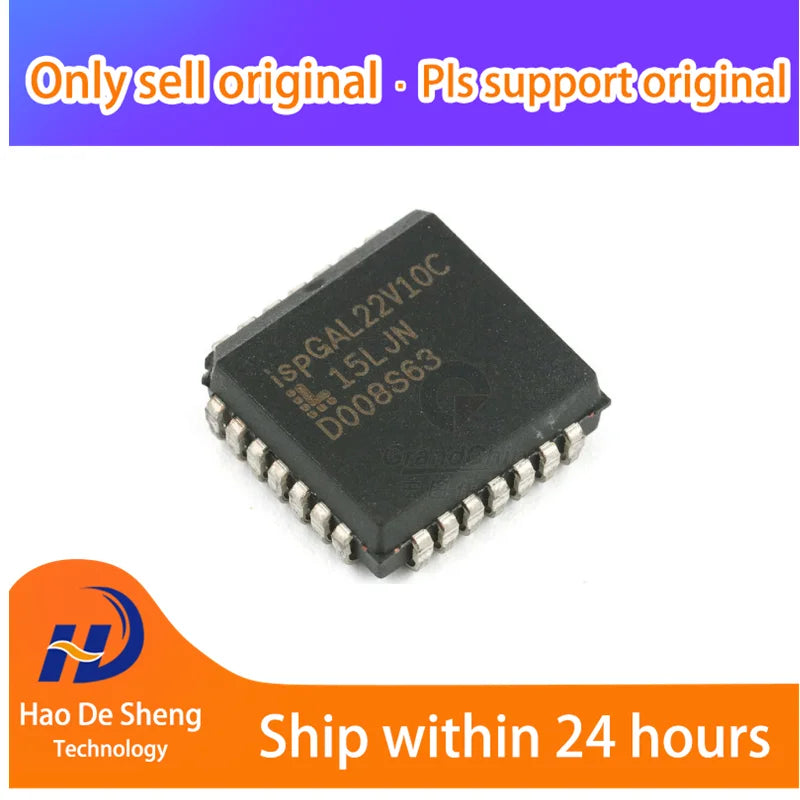 10PCS/LOT ISPGAL22V10C-15LJN ISPGAL22V10C-15LJ PLCC28 New Original In Stock