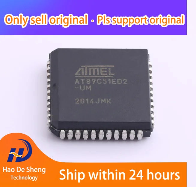 10PCS/LOT AT89C51ED2-SLSUM AT89C51ED2 PLCC-44 New Original In Stock