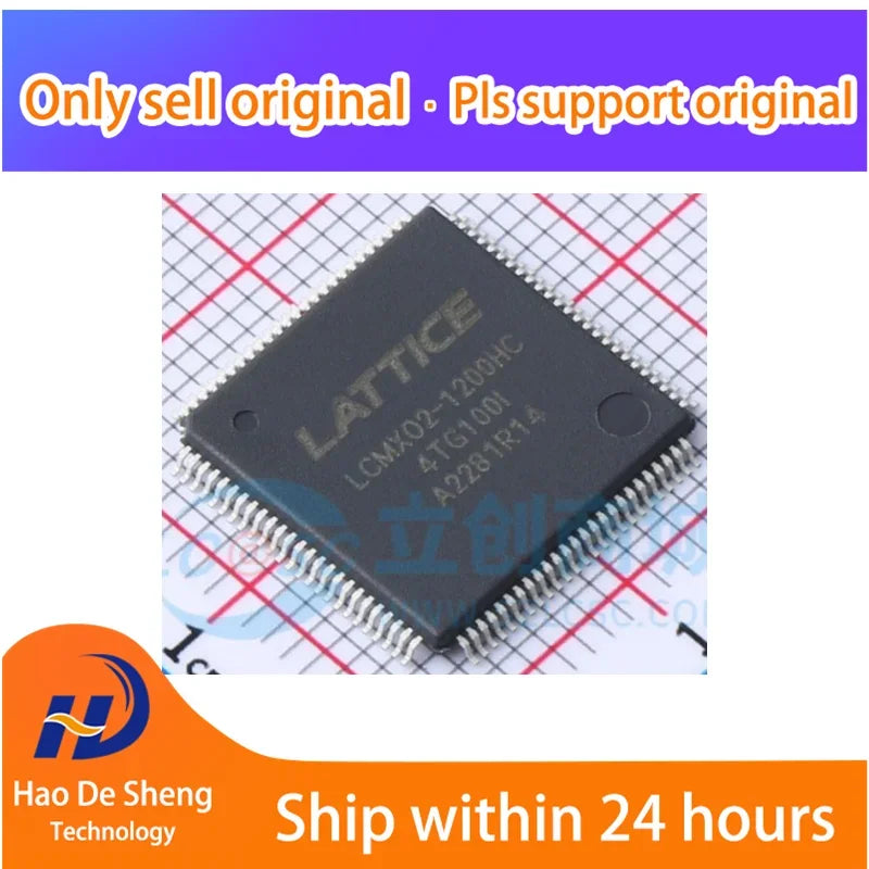10PCS/LOT LCMXO2-1200HC-4TG100I LCMXO2-1200HC TQFP-100 New Original In Stock