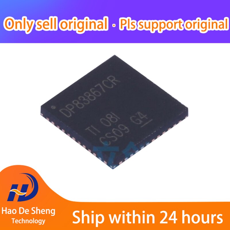 1 шт DP83867CR DP83867CRRGZR VQFN-48 новый оригинальный в наличии