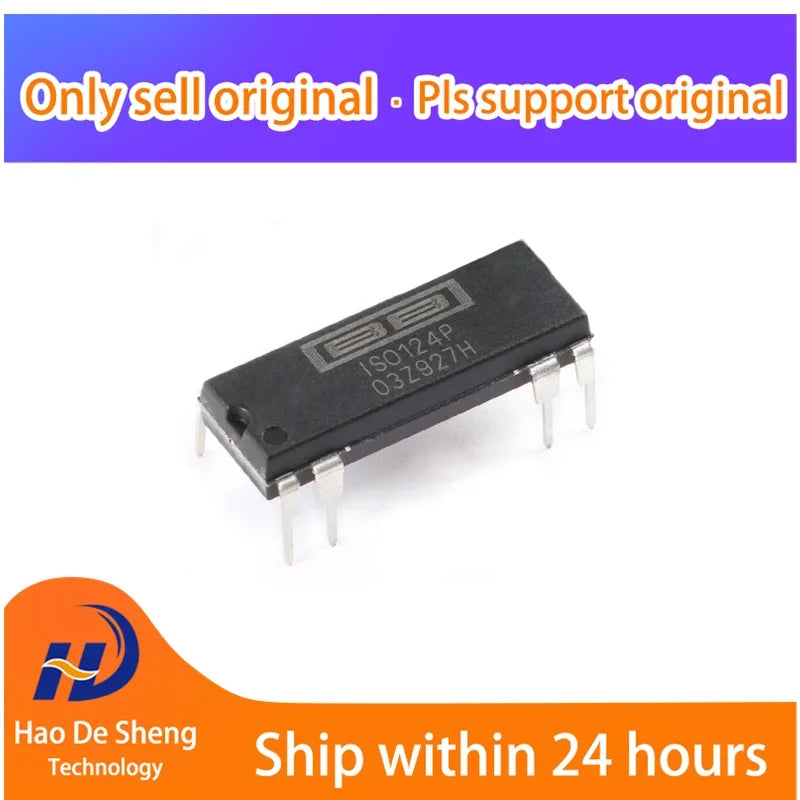 10PCS/LOT ISO124P ISO124 DIP New Original In stock