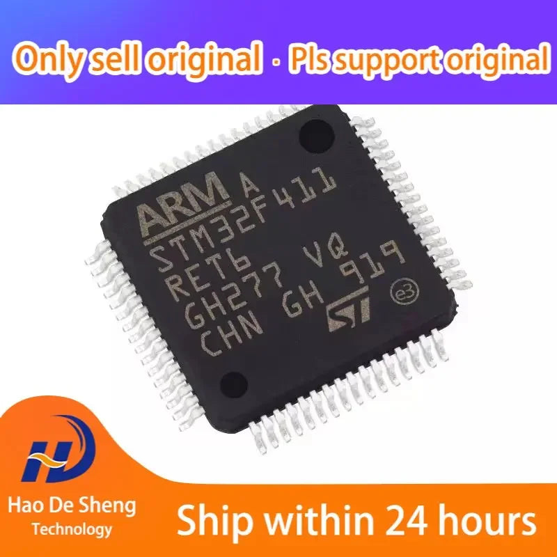 10PCS/LOT STM32F411RET6 LQFP-64 New Original In Stock, electronic components supplies