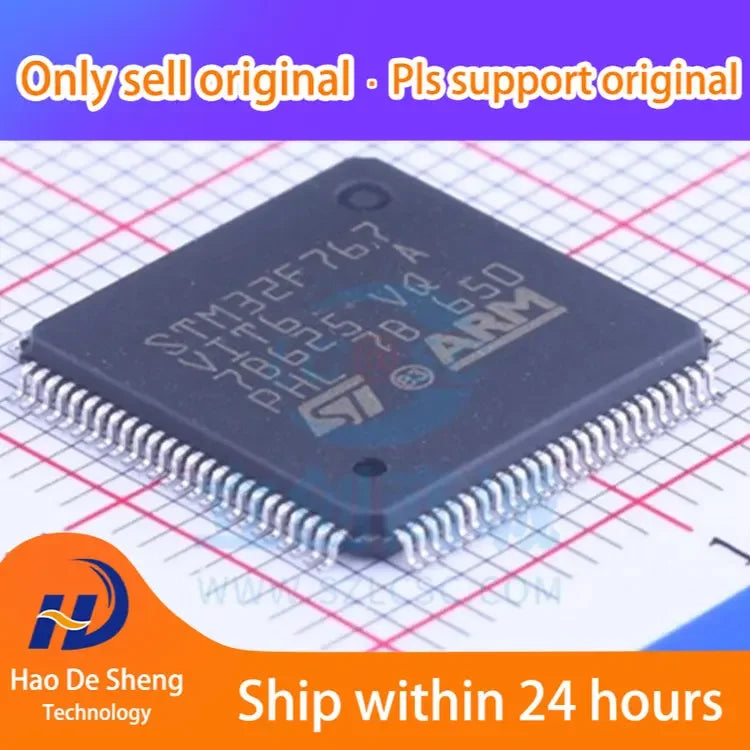 1PCS/LOT STM32F767VIT6 STM32F767 QFP100 New Original In Stock