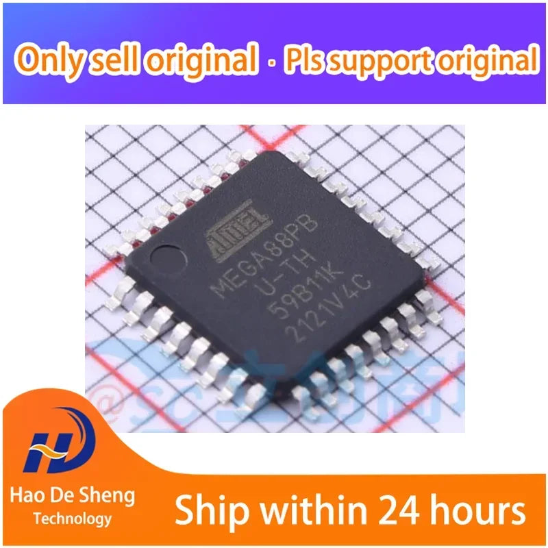 10PCS/LOT ATMEGA88PB-AU ATMEGA88PB TQFP-32(7x7) New Original in Stock