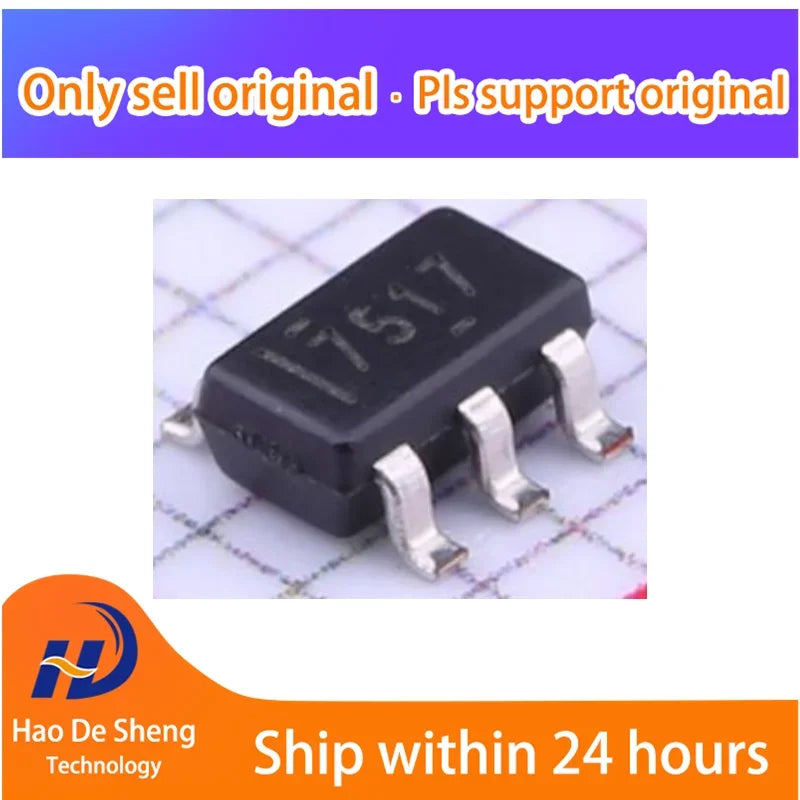 10 шт./лот UCC27517DBVR Logo7517 SOT23-5 новый оригинальный в наличии 