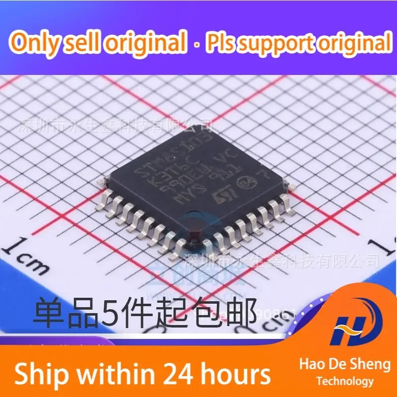 10PCS/LOT STM8S103K3T6C  STM8S103  16MHz LQFP-32 New Original In Stock