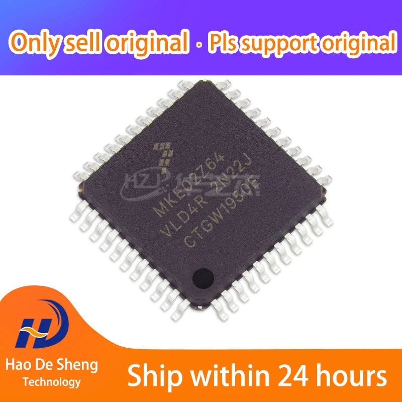 10PCS/LOT MKE02Z64VLD4R LQFP-44 New Original In Stock