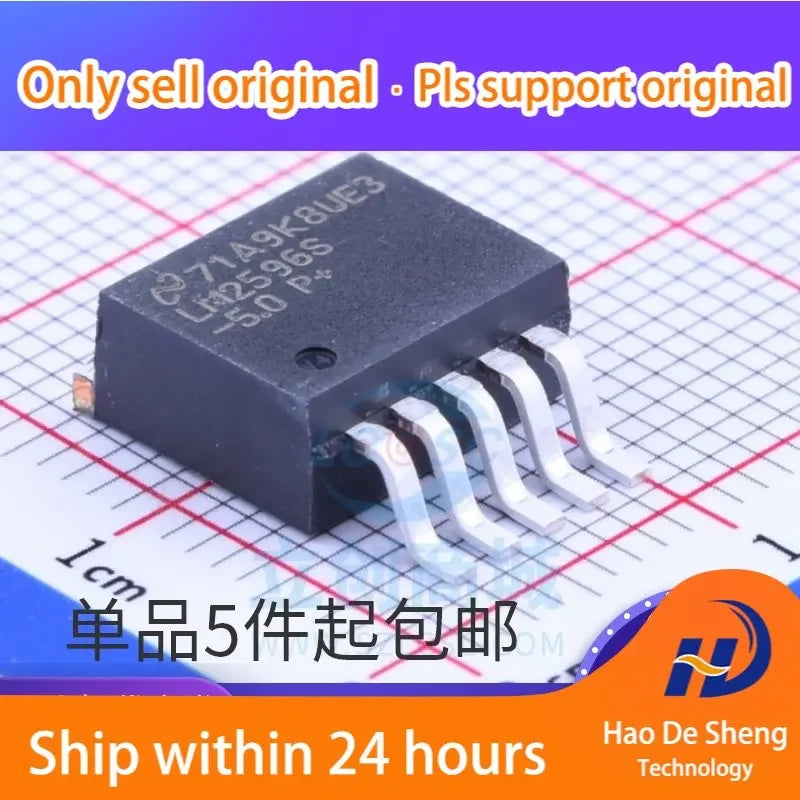 10PCS/LOT LM2596SX-5.0 LM2596S-5.0 TO263-5 IC New Original In Stock