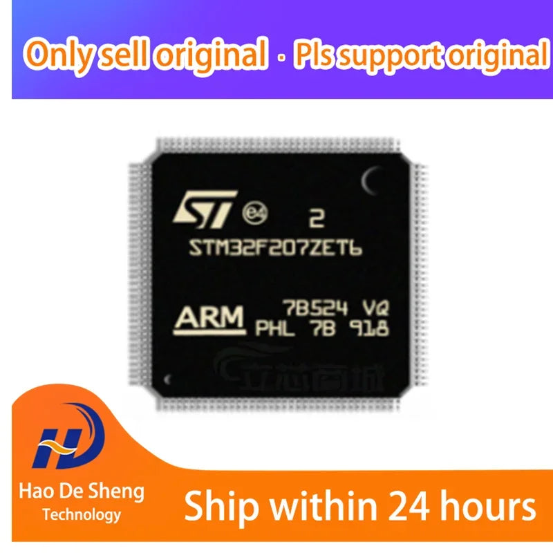 1 шт STM32F207ZET6 LQFP144 новый оригинальный в наличии 