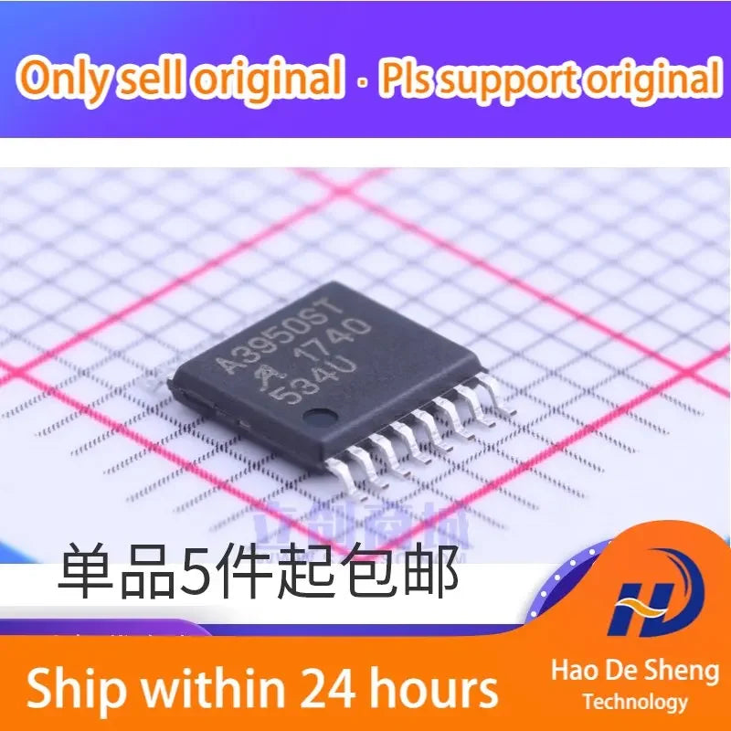 10PCS/LOT A3950SLPTR-T A3950ST Motor Drive IC TSSOP16 New Original In Stock