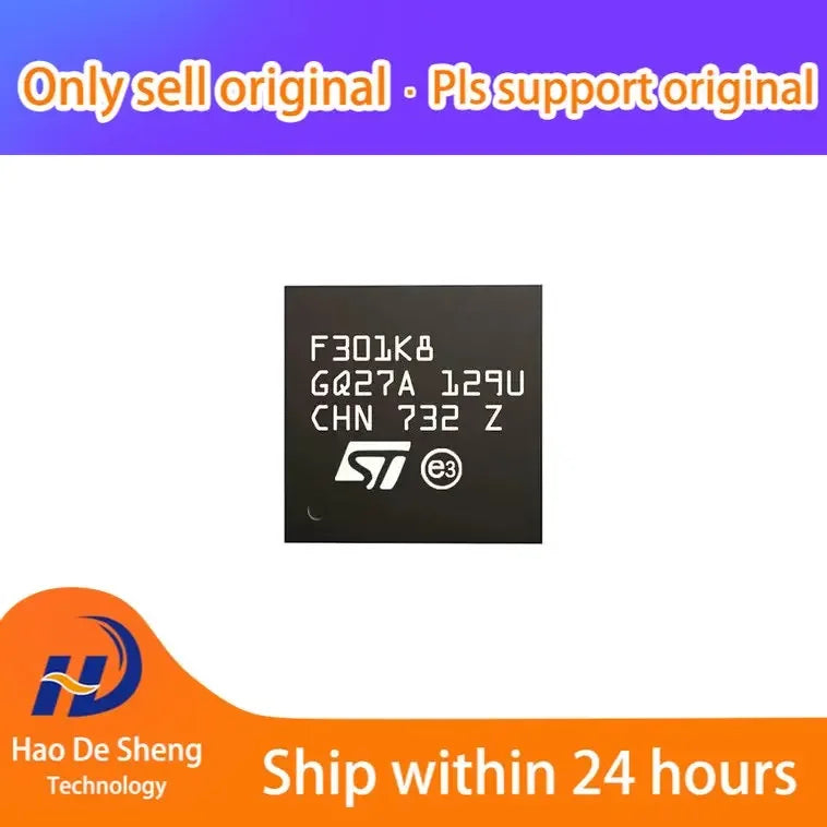 10PCS/LOT STM32F301K8U6 UFQFPN32 New Original In Stock