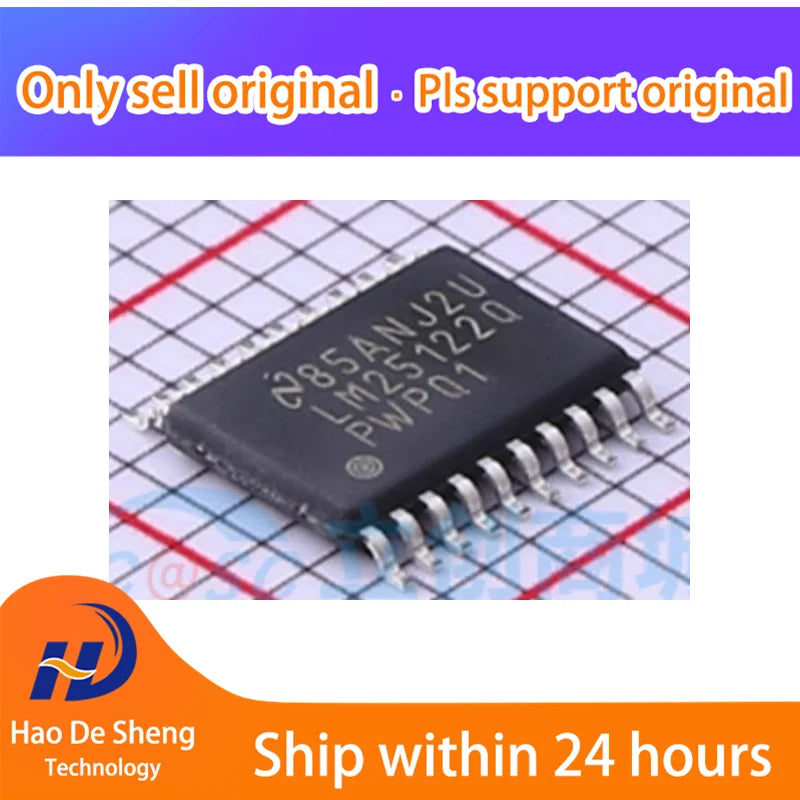 10PCS/LOT LM25122QPWPRQ1 Logo LM25122Q HTSSOP-20 New Original In Stock