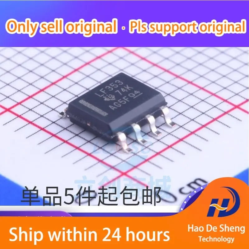 10 шт./лот LF353DR LF353 SOP8 операционный усилитель IC новый оригинальный в наличии