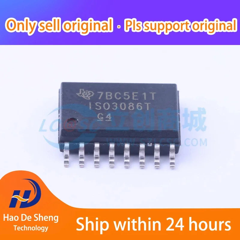 10PCS/LOT ISO3086TDWR  ISO3086T  SOIC-16 New Original In Stock