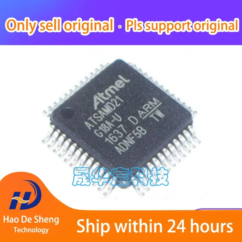 10PCS/LOT ATSAMD21G18A-AU ATSAMD21G18A  ATSAMD21 QFP48 New Original In Stock