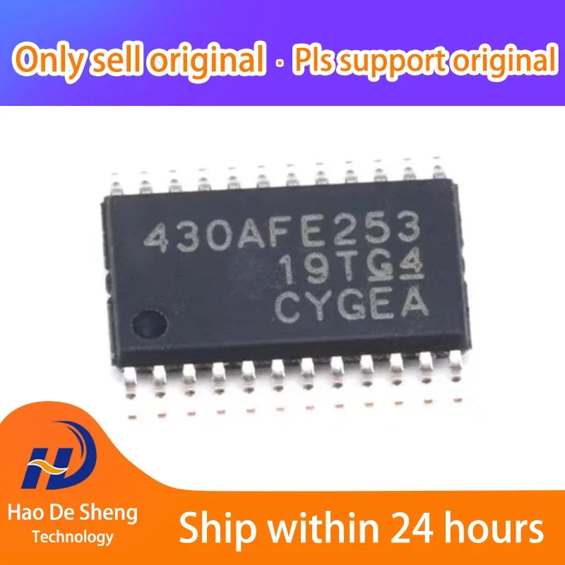 10 шт./лот MSP430AFE253IPWR 430AFE253 TSSOP-24 новый оригинальный в наличии 