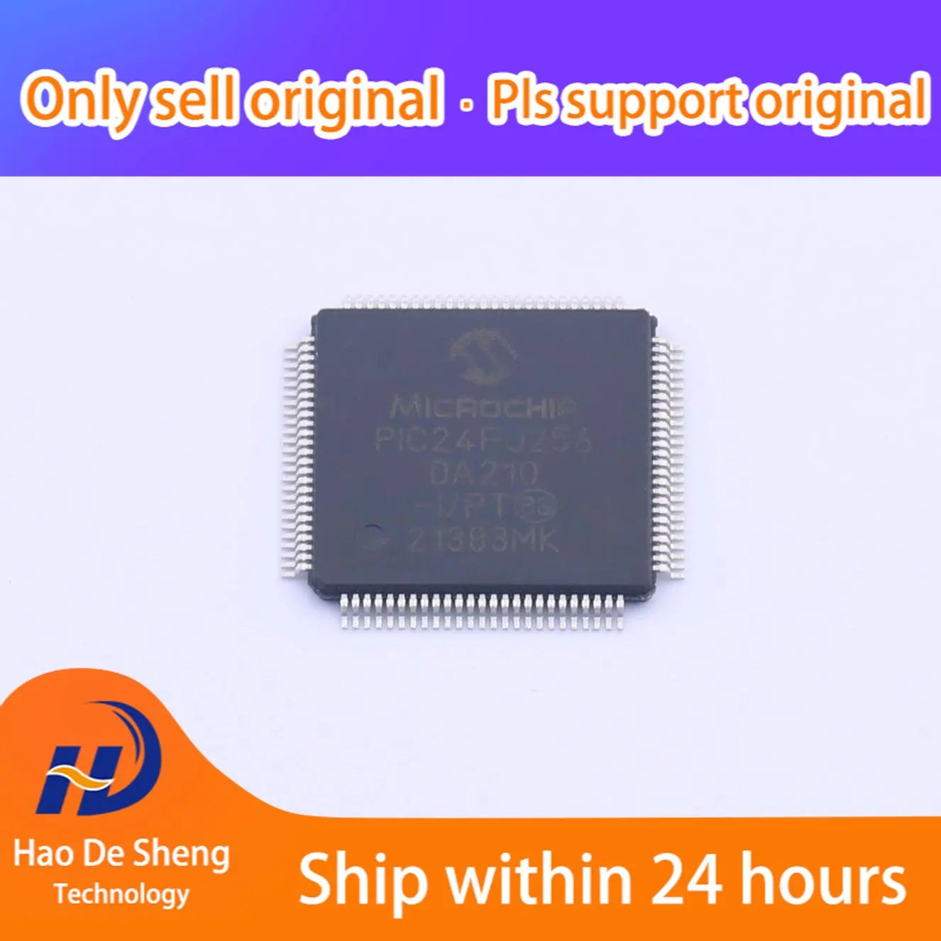 10PCS/LOT  PIC24FJ256DA210-I/PT   PIC24FJ256DA210 100-TQFP New Original in Stock