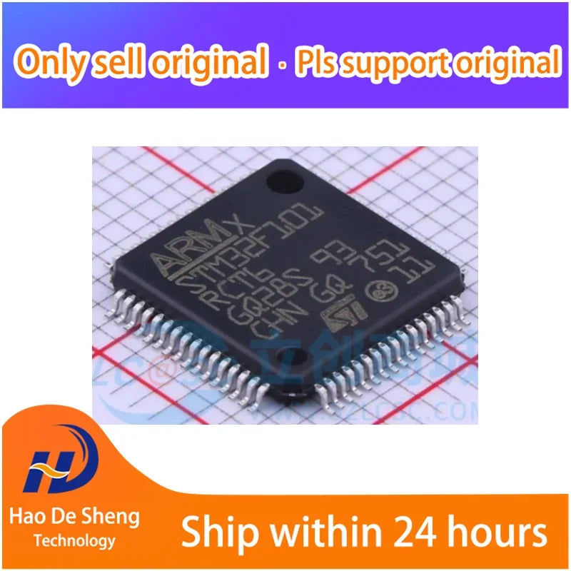 10PCS/LOT STM32F101RCT6 LQFP64 New Original In Stock