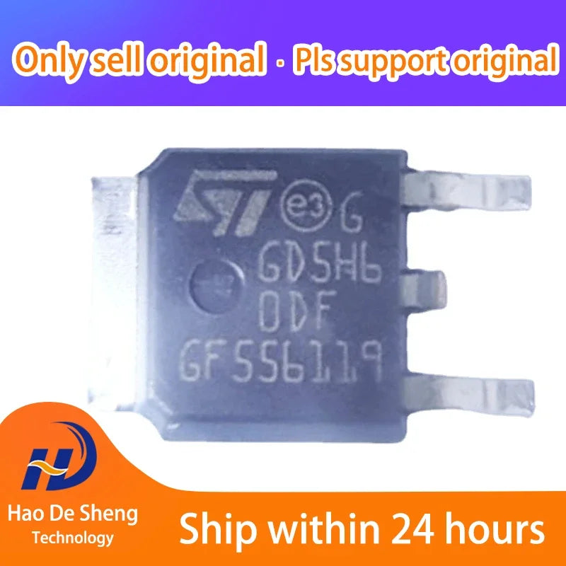 10PCS/LOT STGD5H60DF TO252  New Original In Stock