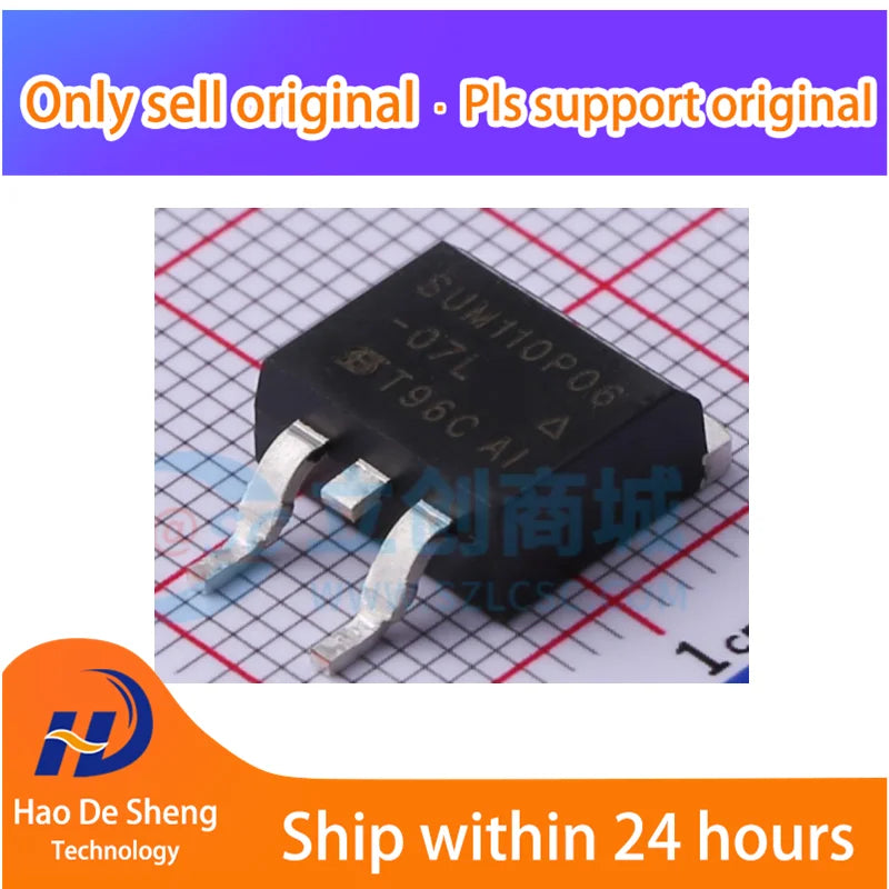 10PCS/LOT SUM110P06-07L-E3 TO-263 New Original In Stock