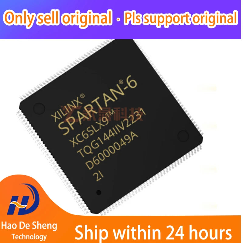 1 шт XC6SLX9-2TQG144I TQFP-144 XC6SLX9-2TQ144I новый оригинальный в наличии 