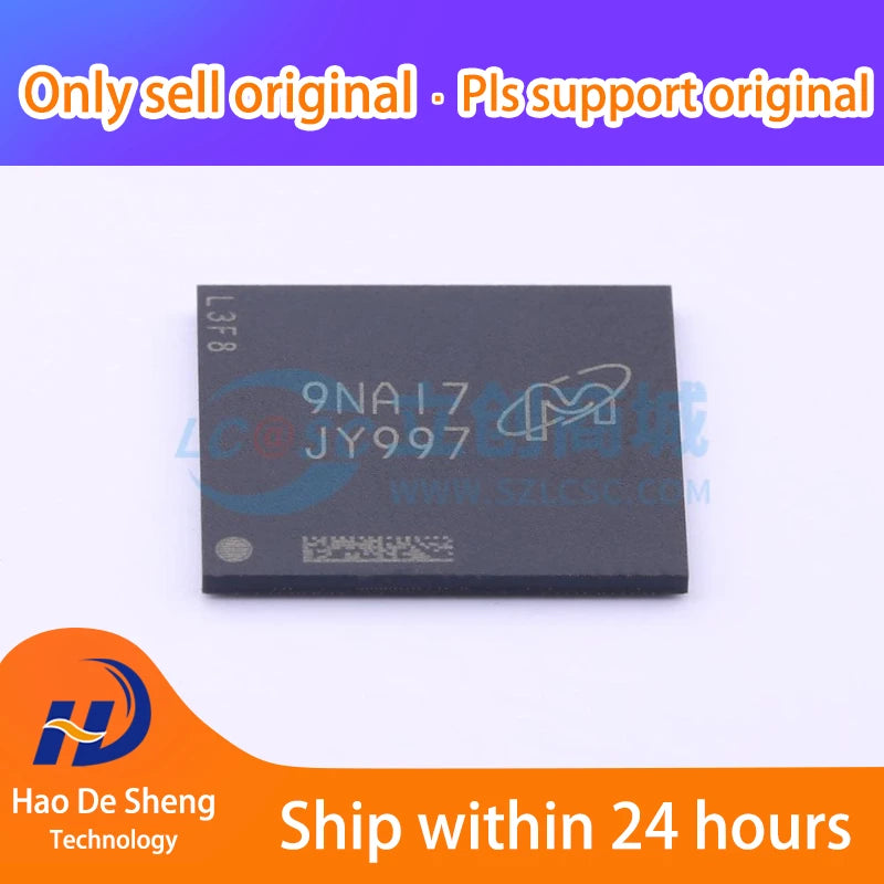 10 шт./лот MTFC8GAKAJCN-4MIT MTFC8GAKAJCN BGA LogoJY997 новый оригинальный в наличии 
